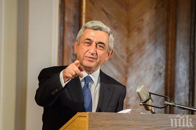 Саркисян: Може да се помирим с Турция, ако признае геноцида