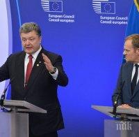 Напрежение между Брюксел и Киев 