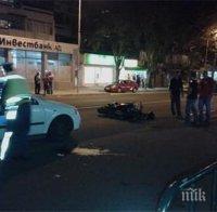 Среднощно кърваво меле на пътя! Моторист загина на място при адски сблъсък във Варна