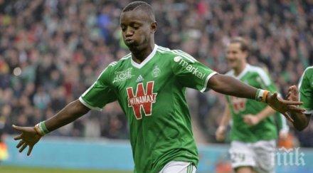 сент етиен удари монпелие излезе трети франция