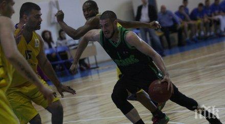 баскетболният берое приключва редовния сезон домакинство черноморец