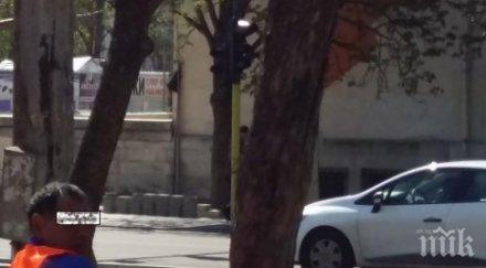 вик работници разрушиха римски зид