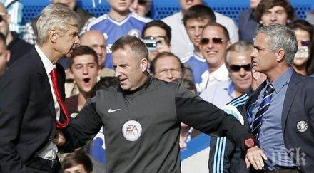 венгер търси първа победа моуриньо кариерата