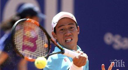 нишикори финал барселона лесна победа