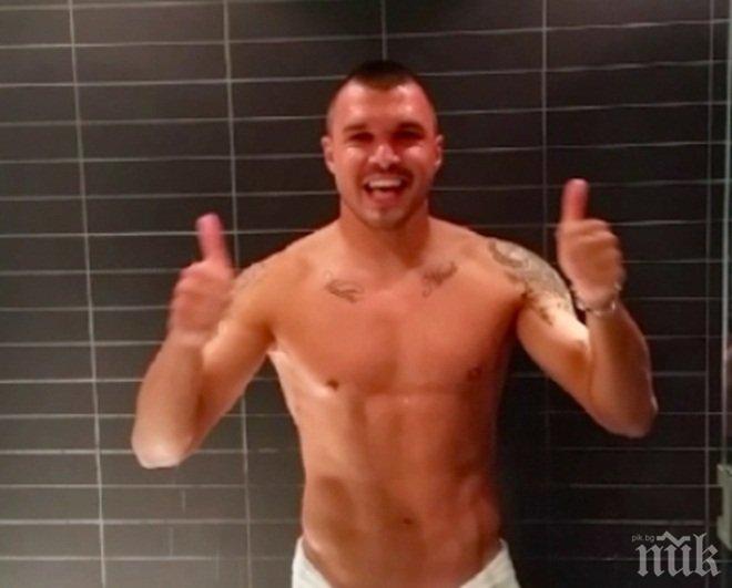 Срамота! Божинов се кипри като кифла - гримира се за селфита във фейсбук (снимка)