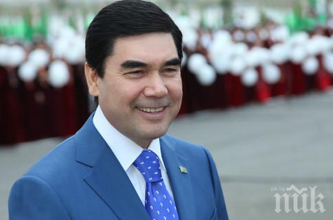 Президенът на Туркменистан стана почетен коневъд