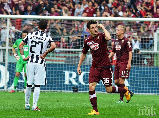 Торино обърна Юве за победа в градското дерби