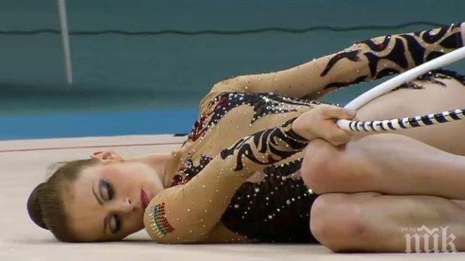 Мария Матева шампионка в многобоя на държавното по художествена гимнастика

