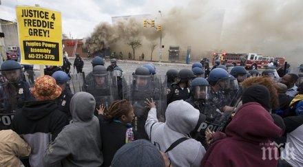 белият дом признава събитията балтимор проява расизъм