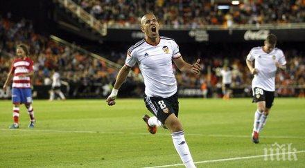 валенсия върна разгром гранада