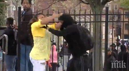 майка наби порасналия син заради участие размириците балтимор