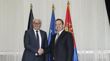 берлин сърбия преговорите членство главата косово