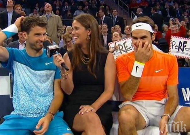 Федерер в Истанбул: Григор скоро ще е в Топ 5