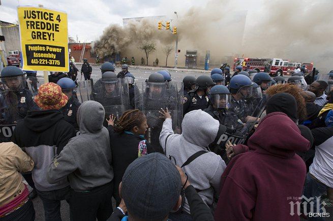 Белият дом не признава събитията в Балтимор като проява на расизъм