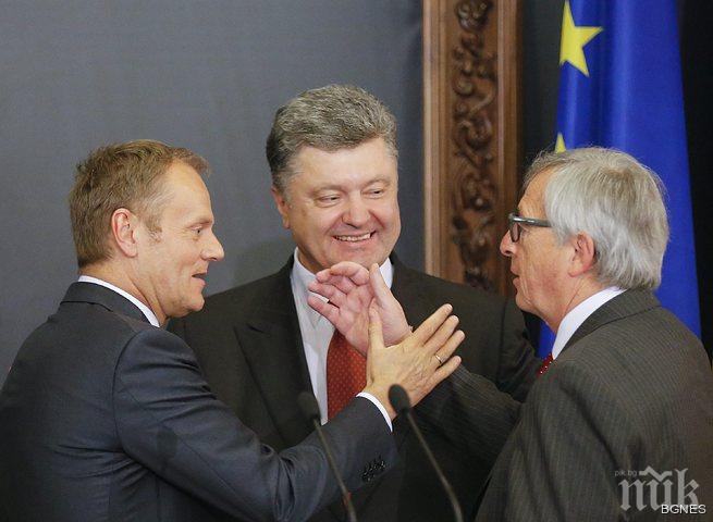 ЕС отказа да изпрати миротворци в Източна Украйна