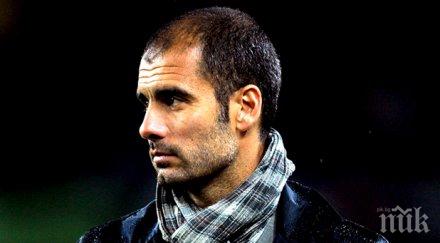 гуардиола очарован играта байерн