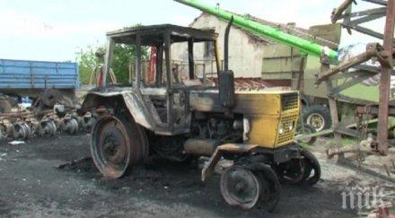 подпалиха техника арендатор млн лева