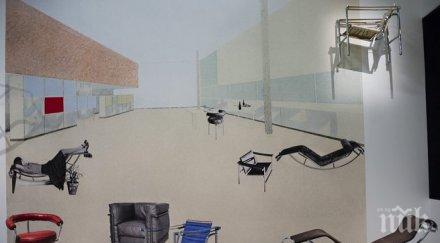 откриват изложба посветена льо корбюзие