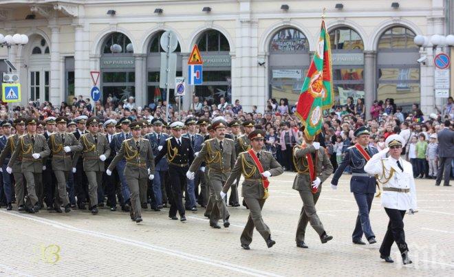Без военна техника на парада за Гергьовден