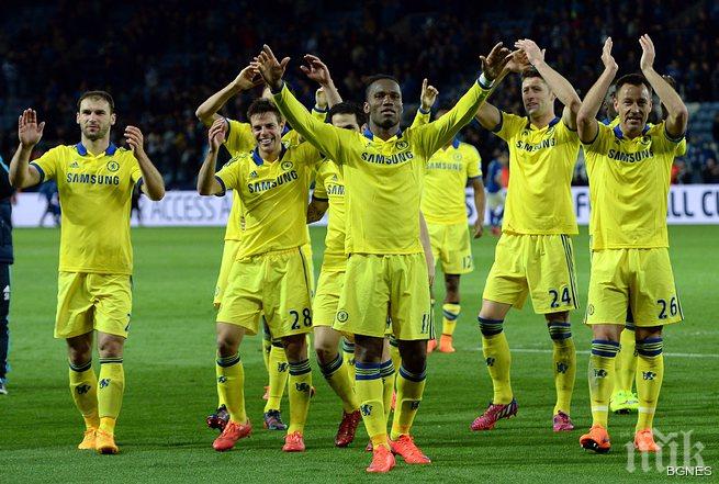 Челси обърна Лестър и е на победа от титлата