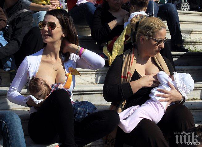 Кърменето предотвратява рака на гърдата