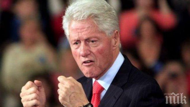 Бил Клинтън се размина на косъм със самолетна катастрофа