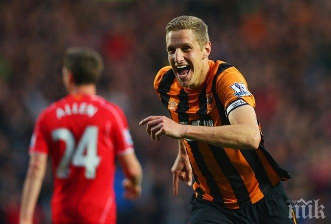 Хъл Сити отказа Ливърпул от Топ 4