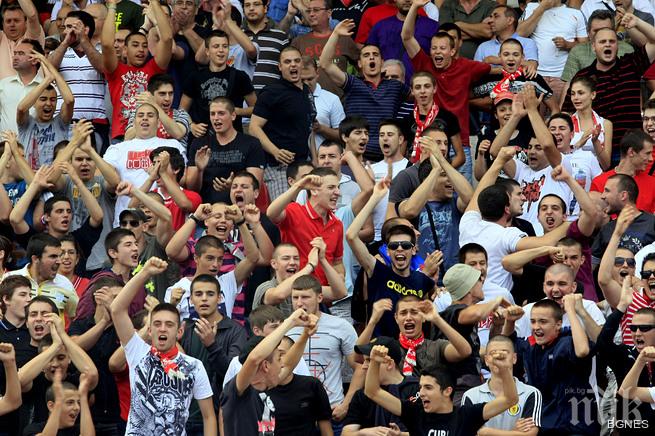 ЦСКА откриха тренировката и за феновете