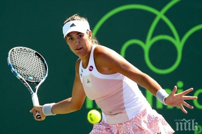 Гарбине Мугуруса отпадна от тенис турнира в Маракеш