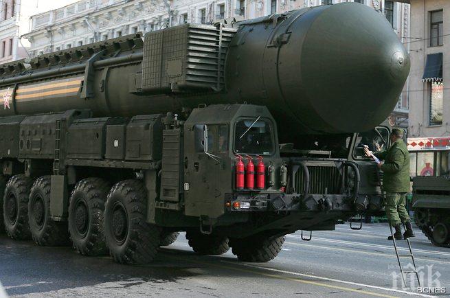 В Москва пускат военна техника преди парада на 9-ти май