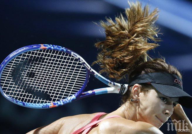 Цвети Пиронкова загуби от Каролина Плишкова в здрава битка