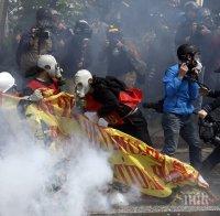 Арестуваха 136 демонстранти в Истанбул