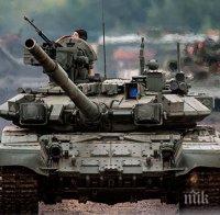 Русия показа най-модерните си бойни танкове