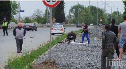 ужас бургас бмв уби годишния страхил шофьорът избяга снимки
