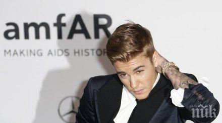 джъстин бийбър черно бяла фотосесия