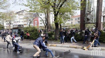 ранени 203 арестувани безредиците истанбул