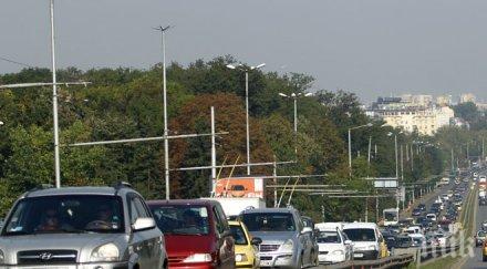 задръстване затапи столичния бул данаил николаев посока сточна гара