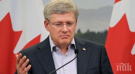 премиерът канада посети ирак