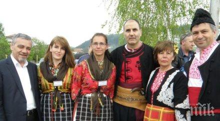 цветанов облече македонска носия празника родопските ястия златоград