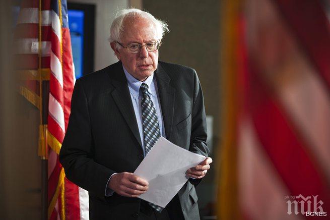 Сенатор Сандърс се впуска в президетската надпревара в САЩ