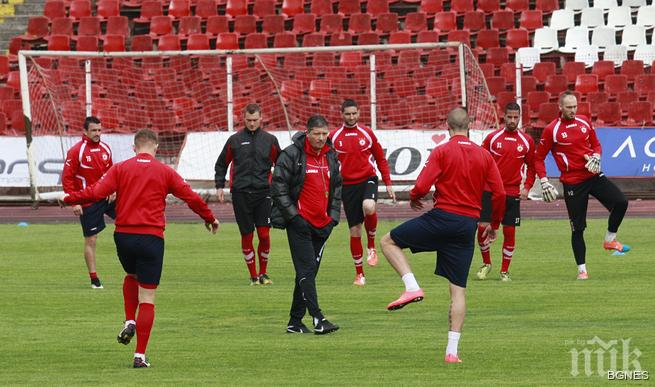 Ясна групата на ЦСКА за мача с Берое