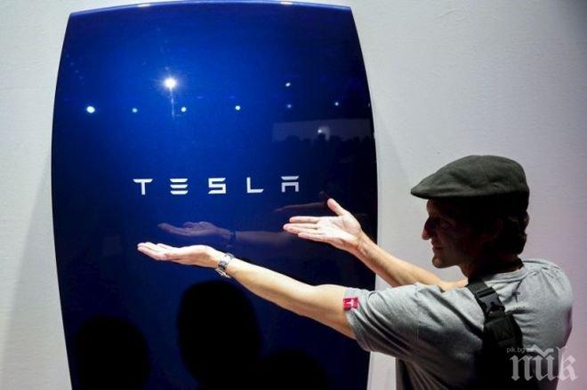 Тесла представи батерии за съхраняване на енергия у дома