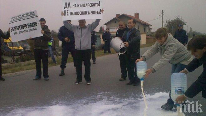 Млекопроизводители плашат с блокиране на границите