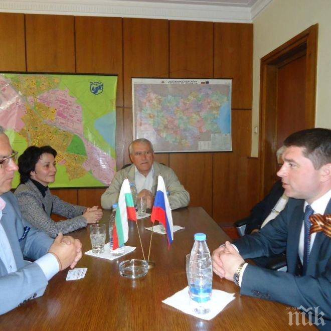 Кметът на Враца посрещна руския вицеконсул 
