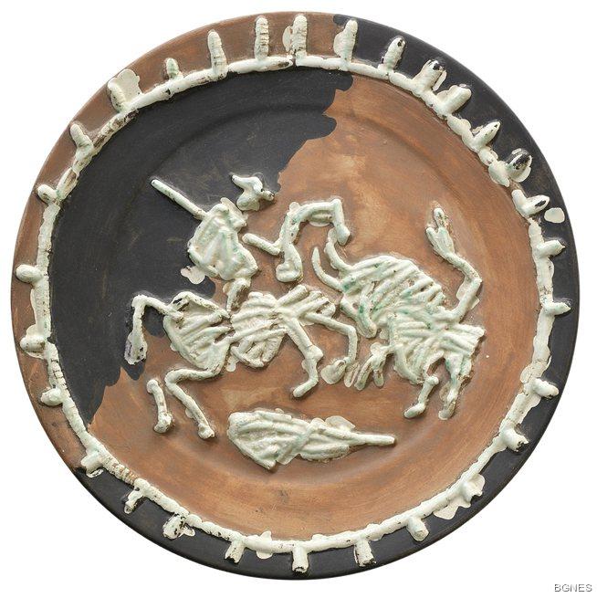 Керамика на Пикасо на търг на Бонамс