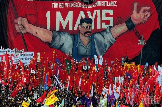 Международният ден на труда ще бъде отбелязан с демонстрации и шествия в редица столици