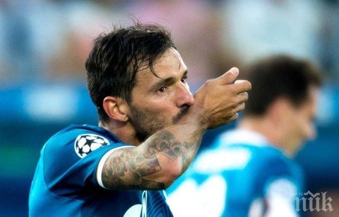 Капитанът на Зенит пред трансфер в Турция