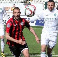 Георги Пеев с гол и червен картон в мач от руското първенство