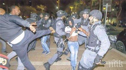 етиопски евреи бунтуват тел авив