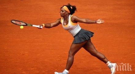 серина уилямс стартира ударно мадрид